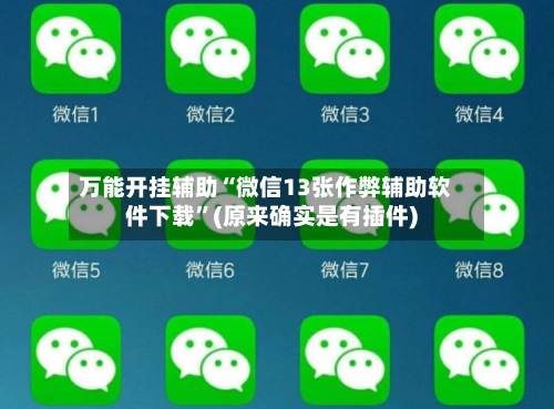 万能开挂辅助“微信13张作弊辅助软件下载”(原来确实是有插件)-第2张图片