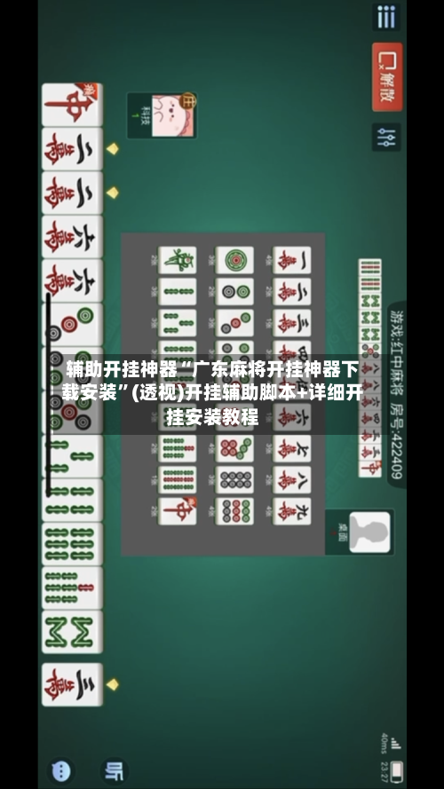 辅助开挂神器“广东麻将开挂神器下载安装”(透视)开挂辅助脚本+详细开挂安装教程-第2张图片