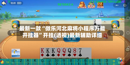 最新一款“微乐河北麻将小程序万能开挂器”开挂(透视)最新辅助详细-第3张图片