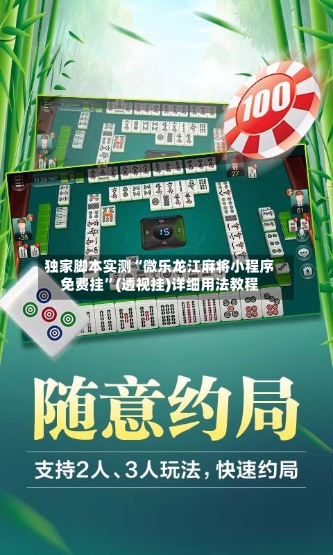 独家脚本实测“微乐龙江麻将小程序免费挂”(透视挂)详细用法教程-第2张图片